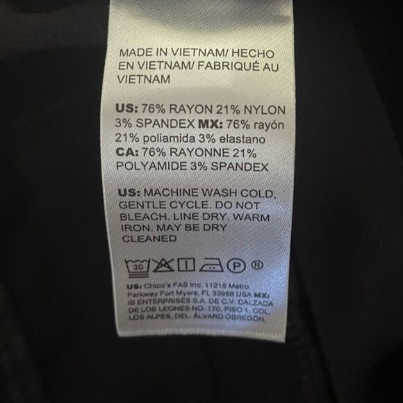 Elegant Black Women's Pants - Picture 9 of 11